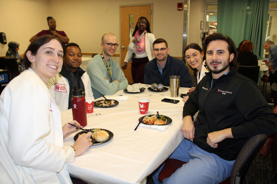 physicians day meal celebration