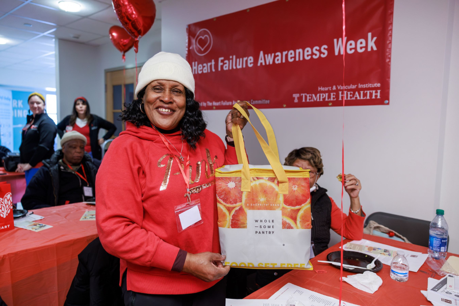 For the last eight years, the Heart Failure and Transplant Program at Temple’s Heart and Vascular Institute has hosted our annual Heart Failure Awareness events, which are a chance to connect with our community, provide education, and host activities about heart failure and heart-healthy lifestyle changes.
