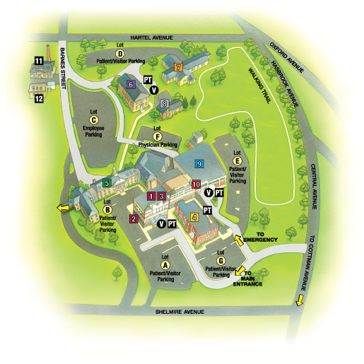 Campus Map Jeanes Campus Temple University Hospital Temple