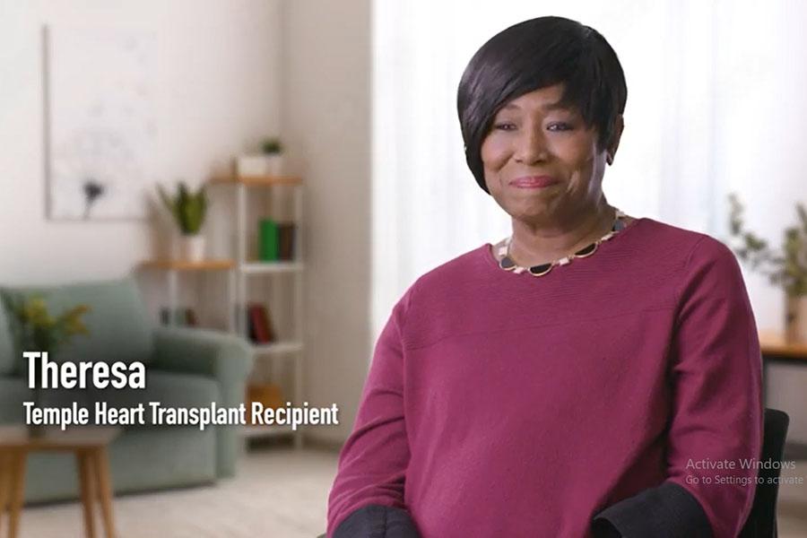 Theresa, heart transplant recipient