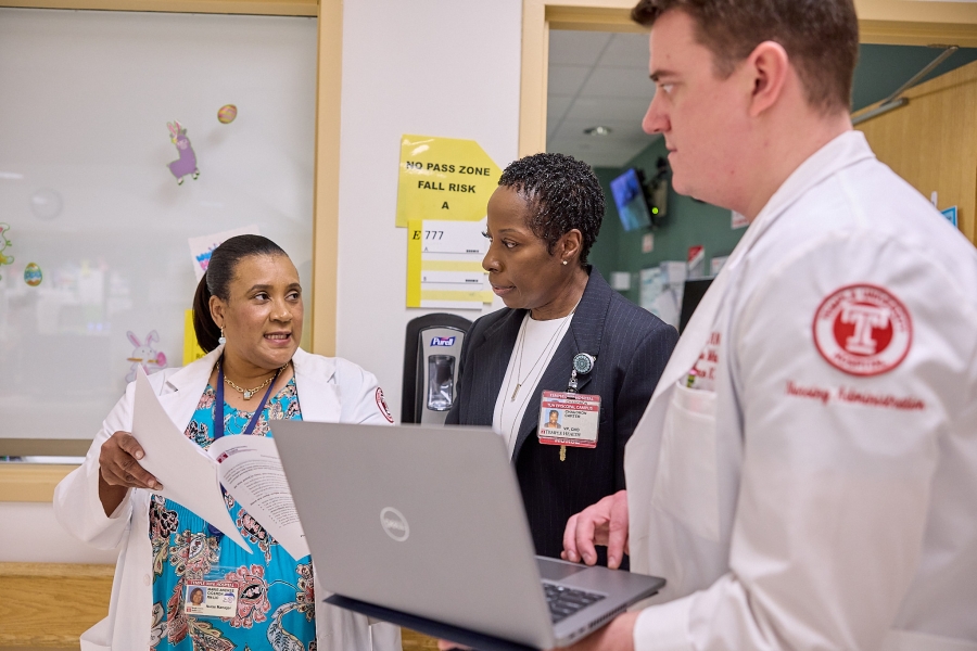 nurses at work