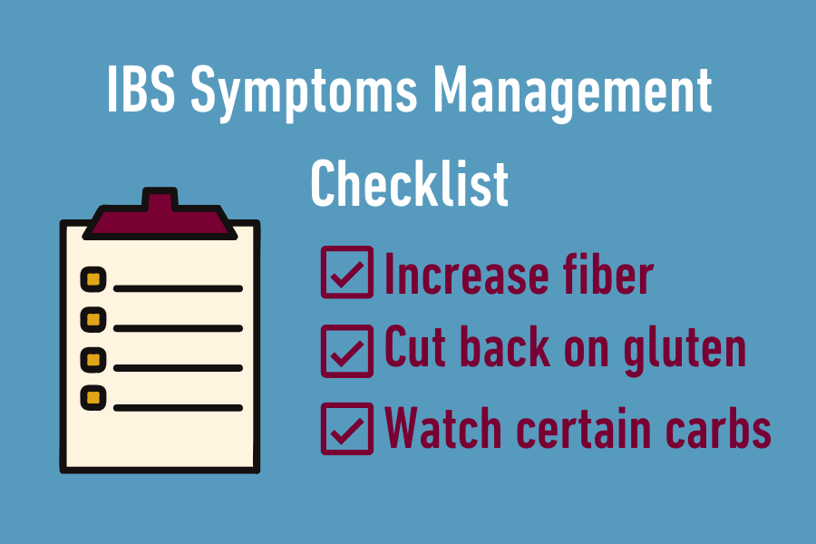 Manage your IBS symptoms - a checklist